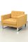 Yellow 2-Seater Sofa with Armchairs, Set of 3 6