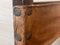 Butacas coloniales españolas del siglo XIX talladas con asiento y respaldo de cuero, década de 1890. Juego de 2, Imagen 11