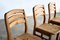 Brutalist Dining Chairs in Pine, 1970s, Set of 4 7