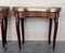 Louis XVI French Kidney Shape Nightstands, 1930s, Set of 2, Image 6