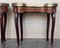 Louis XVI French Kidney Shape Nightstands, 1930s, Set of 2 11