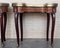 Louis XVI French Kidney Shape Nightstands, 1930s, Set of 2, Image 11