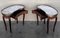 Louis XVI French Kidney Shape Nightstands, 1930s, Set of 2, Image 4