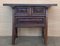 19th Century Rustic Artisan Pyrenees Mountains Side Three Drawers Table, 1890s 2