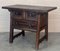 19th Century Rustic Artisan Pyrenees Mountains Side Three Drawers Table, 1890s, Image 5