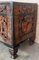 Hand Carved Chinese Camphor Wood Travelling Trunk, 1920s 12