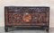 Hand Carved Chinese Camphor Wood Travelling Trunk, 1920s, Image 4