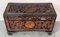 Hand Carved Chinese Camphor Wood Travelling Trunk, 1920s 3
