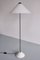 Vintage Snow Floor Lamp in Metal and Marble by Vico Magistretti for Oluce, 1973 3