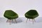 Swedish Lounge Chairs in Green Bouclé and Teak by Arne Dahlén, 1960s, Set of 2 4