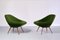 Swedish Lounge Chairs in Green Bouclé and Teak by Arne Dahlén, 1960s, Set of 2 5