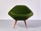 Swedish Lounge Chairs in Green Bouclé and Teak by Arne Dahlén, 1960s, Set of 2, Image 12