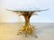 Hollywood Regency Gilded Wheat Coffee Table, 1960s 2