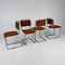 Mid-Century Gispen 101 Dining Chairs, 1940s, Set of 4 6