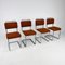 Mid-Century Gispen 101 Dining Chairs, 1940s, Set of 4 1