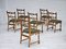 Danish Dinning Chairs in Oak, 1970s, Set of 6 2