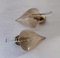 Gilded Murano Glass Leaf Sconces, 1980s, Set of 2, Image 6