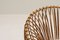 Vintage Italian Rattan and Bouclé Armchair, 1960s 5