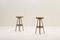 Vintage Dutch Bar Stools from Rohé Noordwolde, 1960s, Set of 2 1