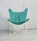 Sessel aus Stahl & Segeltuch, Frankreich, 1960er 9