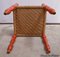 20th Century Painted Wooden Chair and Braided Strings, India 25