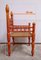 20th Century Painted Wooden Chair and Braided Strings, India 21
