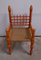 20th Century Painted Wooden Chair and Braided Strings, India, Image 2
