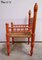 20th Century Painted Wooden Chair and Braided Strings, India, Image 17