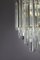 Lámpara de araña Crystals vintage de Paolo Venini para Venini Triedri, años 70, Imagen 5