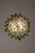 Lámpara de araña Crystals vintage de Paolo Venini para Venini Triedri, años 70, Imagen 8