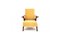 Mid-Century Yellow Armchair, Poland, 1960s 6