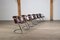 Tubular Chrome and Saddle Leather Dining Chairs from Metaform, 1969, Set of 6 8