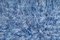 Tappeto Kilim Runner fatto a mano in lana blu, 1963, Immagine 7