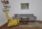 Yellow Lounge Chair with Foldable Footrest, 1960s, Image 7
