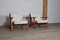 Set of GE290 Armchairs in Bouclé by Hans Wegner for Getama, Denmark, 1951 5