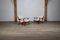 Set of GE290 Armchairs in Bouclé by Hans Wegner for Getama, Denmark, 1951 6