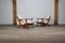 Juego de butacas GE290 en Bouclé de Hans Wegner para Getama, Dinamarca, 1951, Imagen 4