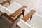 Set of GE290 Armchairs in Bouclé by Hans Wegner for Getama, Denmark, 1951 3