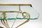Vintage Italian Brass and Glass Console Table attributed to Pier Luigi Colli, 1970s 6