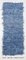 Tapis Tulu Kilim Runner en Laine Bleue, 1960s 1