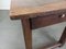 Table de Ferme Vintage en Noyer 24