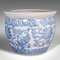 Maceta china vintage pequeña de cerámica, años 40, Imagen 4