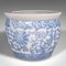 Kleiner chinesischer Vintage Übertopf aus Keramik, 1940er 3