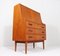 Mid-Century Teak Secretary by Gunnar Nielsen for Tibergaard, Denmark, 1960s 3