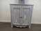 Vintage Grey Wood Cabinet 17