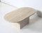 Oval Travertine Coffee Table 8