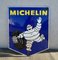 Doppelseitiges Michelin Reifen Porzellan Werbeschild, Frankreich, 1970er 2