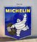 Double-Sided Michelin Tires Porcelain Advertising Sign, France, 1970s 10