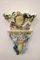 Antique Majolica Wall Vases, Late 19th Century, Set of 2, Image 5