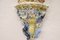 Antique Majolica Wall Vases, Late 19th Century, Set of 2, Image 11